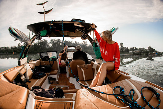 Wake Tower Speakers on Boat