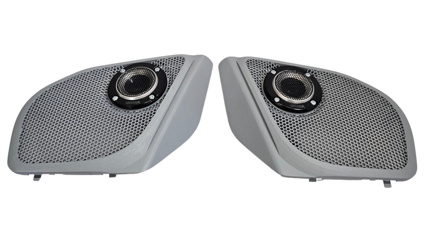 Speed Rings 23.5+ HD Road Glide Grills w Horn