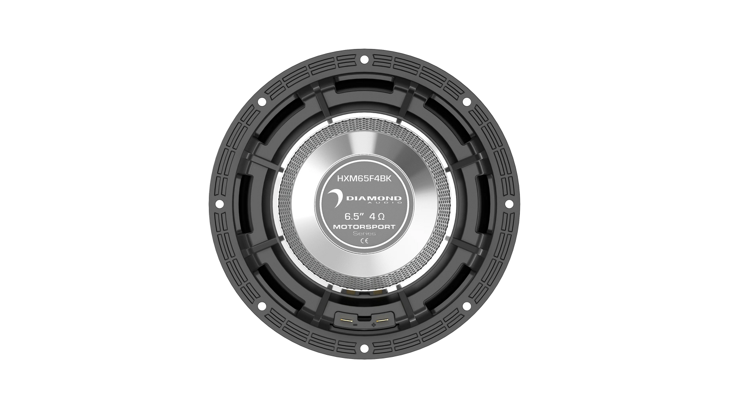 Diamond Audio HXM65FBK 6.5" 2-Way High Output Marine Speakers (2Ω or 4Ω)
All Weather 6.5" Speakers