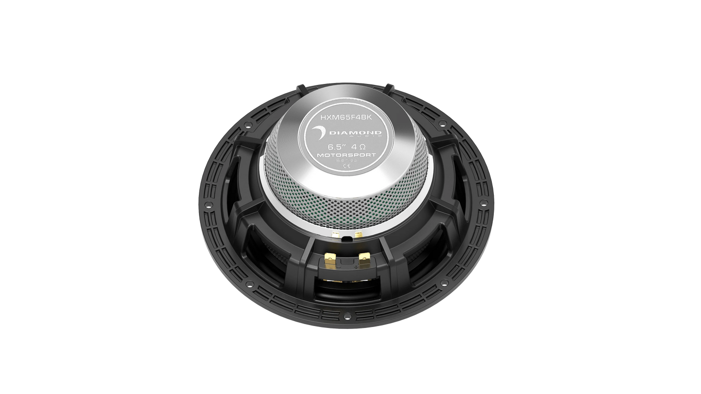 Diamond Audio HXM65FBK 6.5" 2-Way High Output Marine Speakers (2Ω or 4Ω)
All Weather 6.5" Speakers