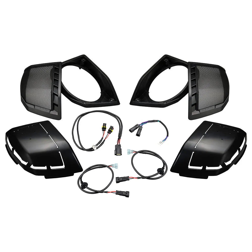Hertz HD24H 6X9″ Saddlebag Speaker Cut In Kit w/ Wiring