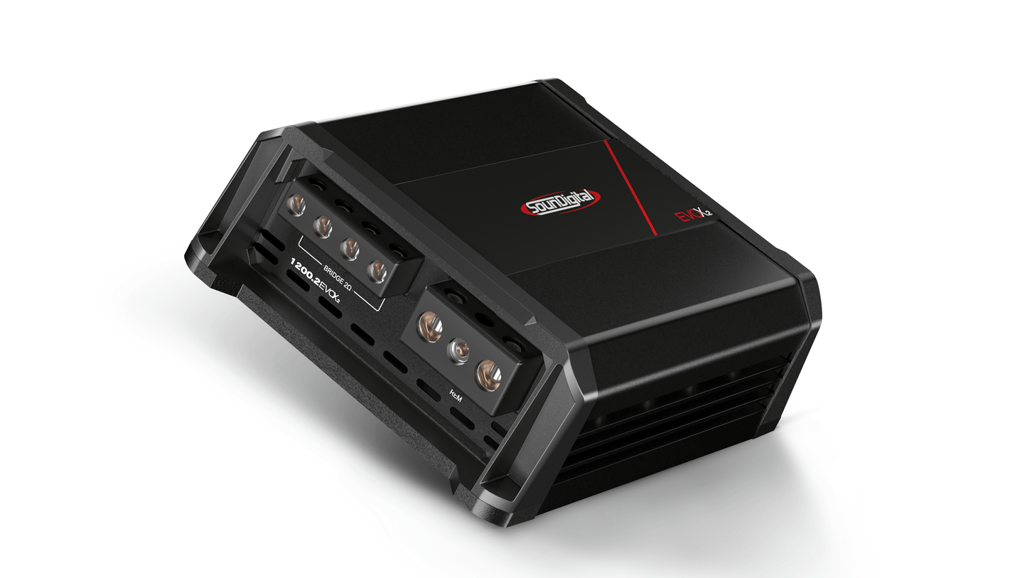 SounDigital EVOX Amplifiers SounDigital EVOX2 1200.2 - 4Ω or 2Ω