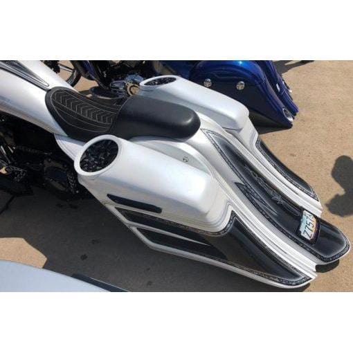 Dirty Bird Concepts Loud Lids 1998-2013 Harley Davidson 8″ Speaker Lids