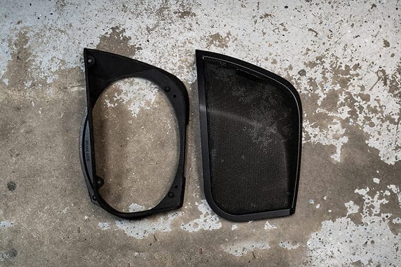 HogTunes Speaker Lids 14 up Hogtunes Retro Lid-RM 6x9" Cut In Kit