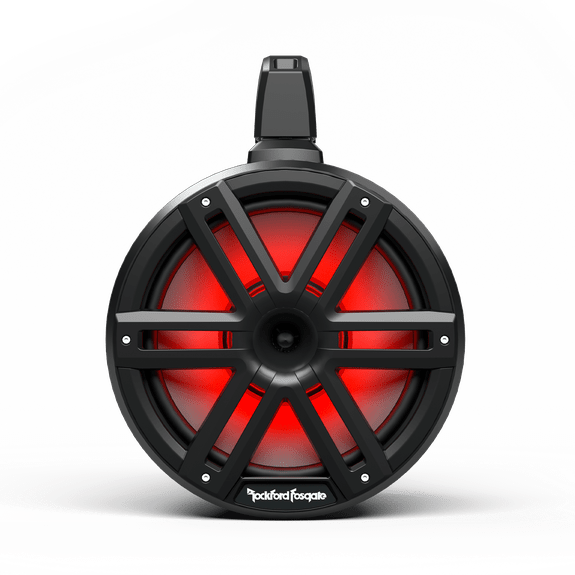 RF Boat Wake Tower Speakers Rockford Fosgate M2 10" 2-Way Horn Loaded Wake Tower Marine Speakers