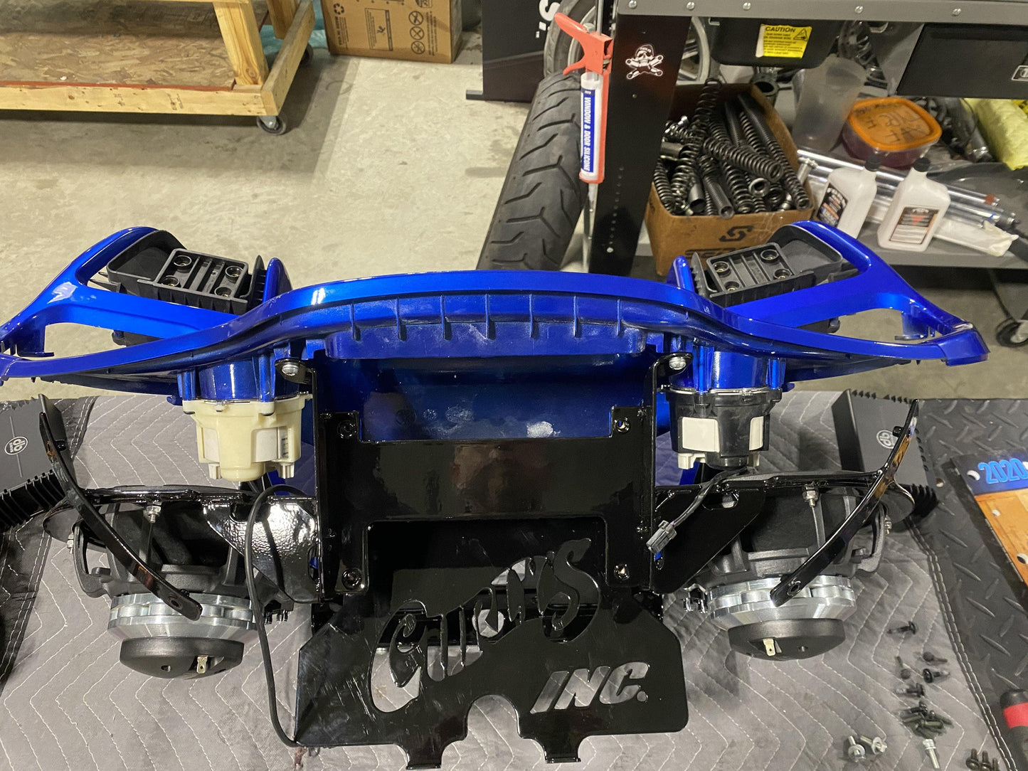 Curly's Inc Inner Fairing Curly's GAME CHANGER – ROAD GLIDE