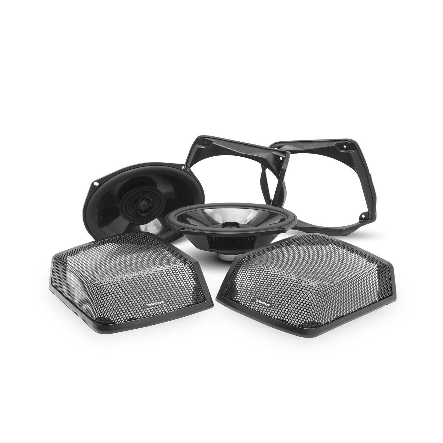 Rockford Fosgate Speaker Lids 98-13 Rockford Fosgate Power Harley-Davidson® Rear Audio Kit (1998-2013)