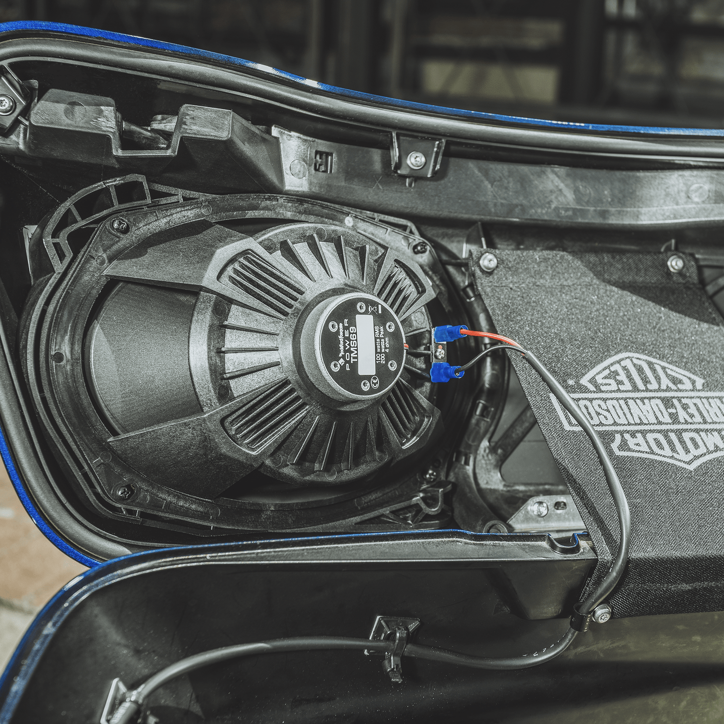 Rockford Fosgate Speaker Lids 14 up Rockford Fosgate Power Harley-Davidson® Rear Audio Kit (2014+)