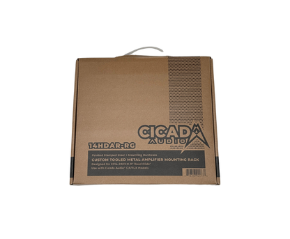 Cicada Audio 14HDAR-RG 14+ H-D® Road Glide® Amplifier Rack