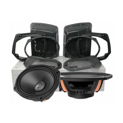 Diamond Audio 98-13 Harley Davidson Cut-In Lid Kit w/ Speakers