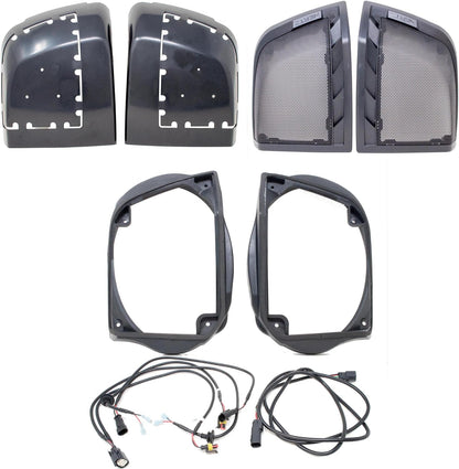 Hertz Audio Plug and Play 4 Speaker Kit with Saddlebag 6x9 Kit HSP3