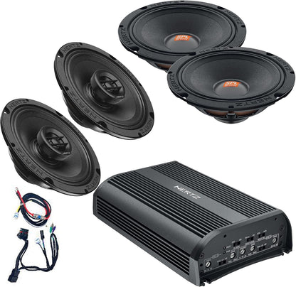 HERTZ Audio Plug and Play 4 Speaker Kit for Factory Tour Pack HSP2