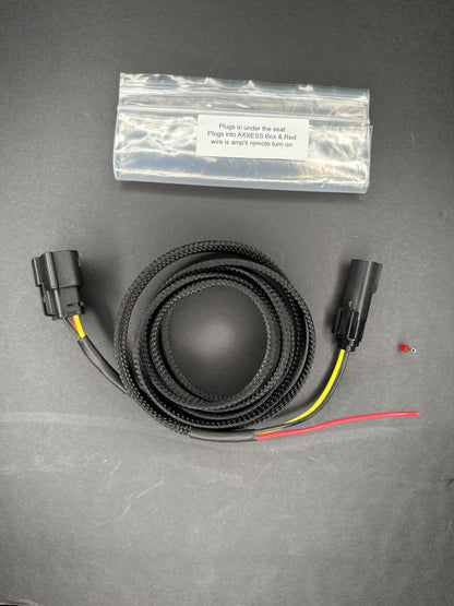 Speed Rings 23 CVO-24 Harley Davidson Plug & Play Adapter 2 Channel Line Driver for Stock Radio & Amplifier