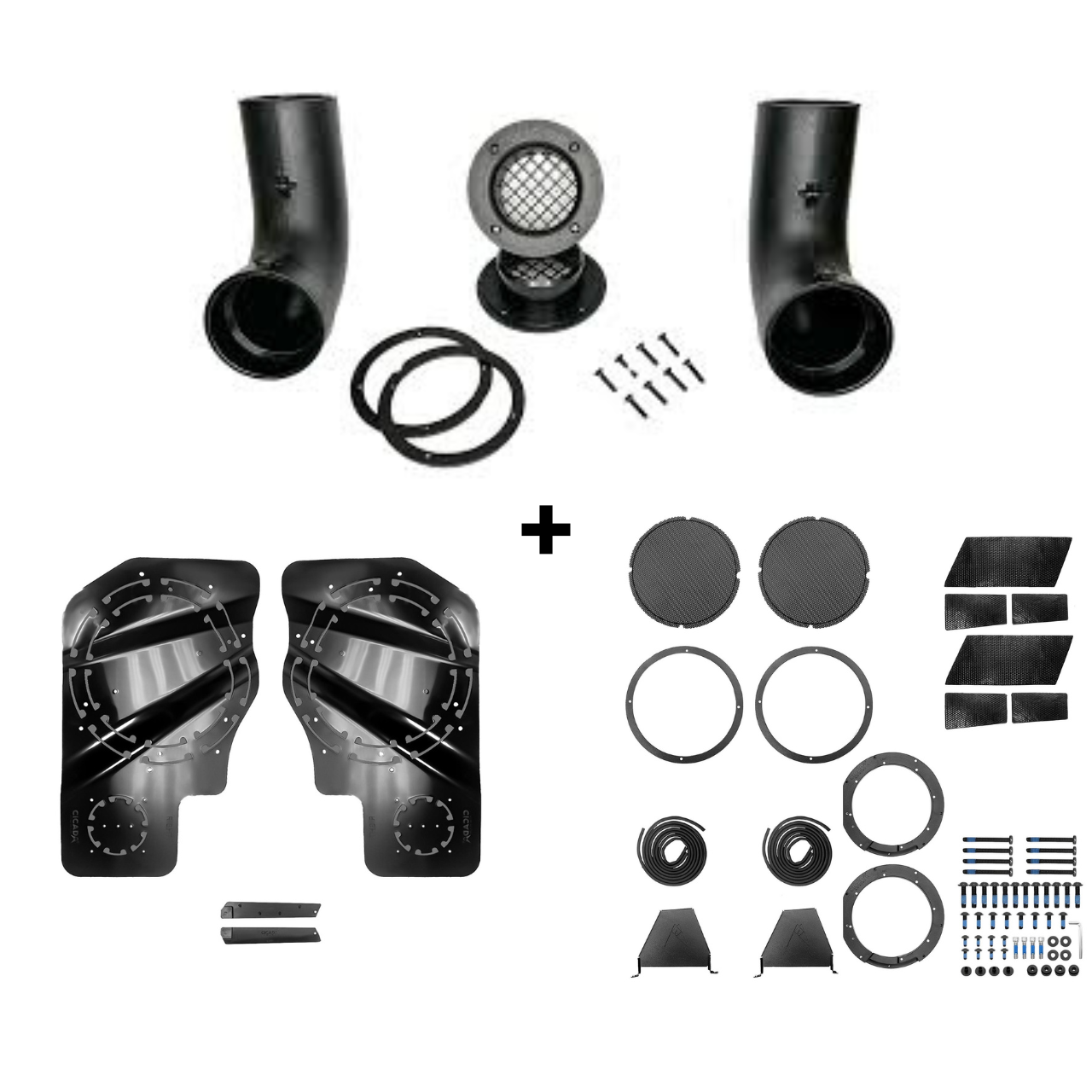 CICADA AUDIO 2014-23 10" COMPLETE INSTALLATION KIT