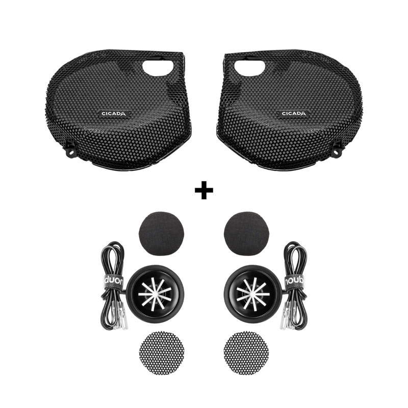 HD 23.5+ STREET GLIDE GRILL W/TWEETER
MOTORCYCLE COMPRESSION DRIVERS AND HORNS