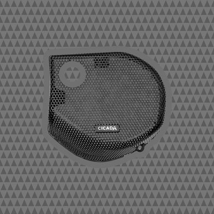Cicada Audio 24CHDSGGT-05
Harley Street Glide Replacement Round Grills (Pair)
2024+ Street Glide Cicada Audio® Branded Grilles w/ RR05T mounts