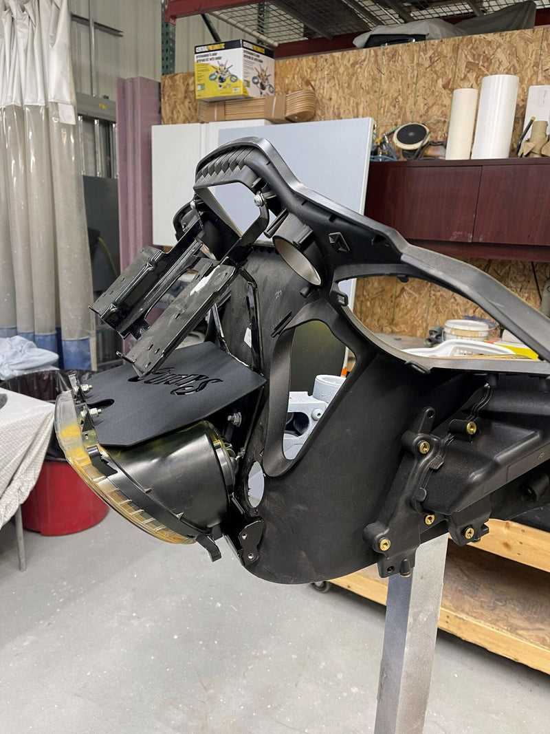 Curly's Inc Amp Installation Products Curly's Amp Rack 15-up Road Glide Custom