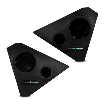 DS18 SLG-FKP6LDV2
Front Kick Panel Pods With Digital LED Lights
for 2015-Current Polaris Slingshot
(LOADED or EMPTY)