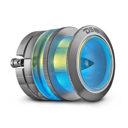 DS18 PRO-TW7LD
2.3" Neodymium Super Bullet Tweeter w/ 1" Aluminum Voice Coil &amp; Digital LED Lights