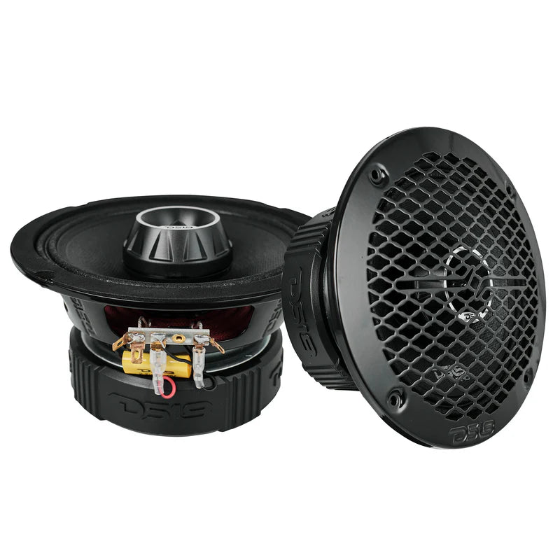 DS18 PRO-ZT
6.5" Coaxial Mid-Range Loudspeaker with Water Resistant Cone Built-in Bullet Tweeter &amp; Grill