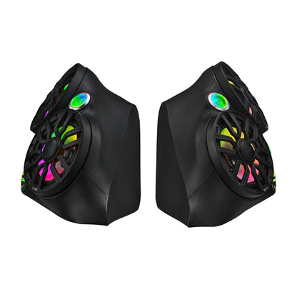 DS18 SLG-F82LD
Dual Front Fender 8” Loaded Speaker Pods with Digital LED Lighting for Polaris Slingshot