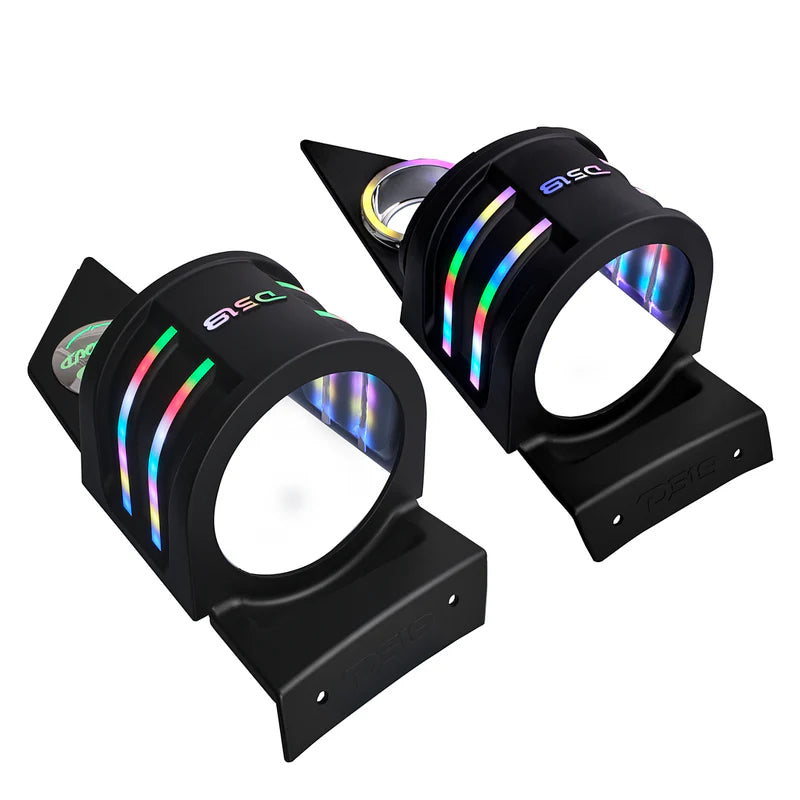 DS18 SLG-HD6LDV2
Slingshot Headrest Speaker Pods w/ Digital LED's
for 2015-Current Polaris Slingshot
(LOADED or EMPTY)