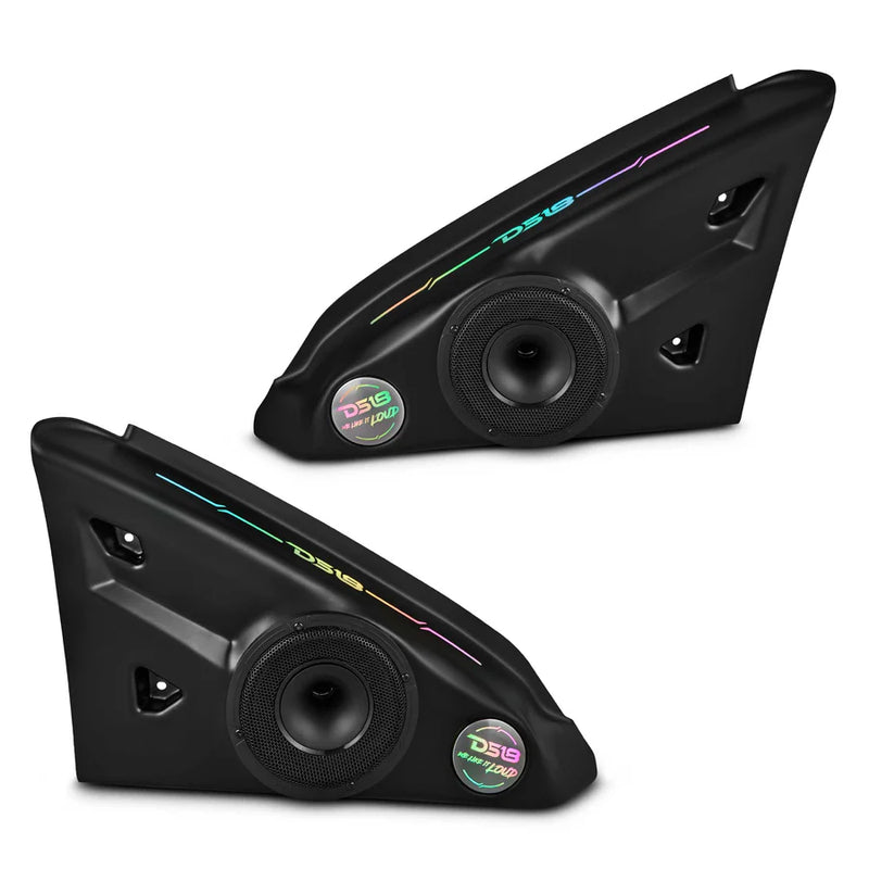 DS18 SLG-AR6LDV2
Inside Armrest Speaker Panels&nbsp;w/ Digital LED's
for 2015-Current Polaris Slingshot
(LOADED or EMPTY)