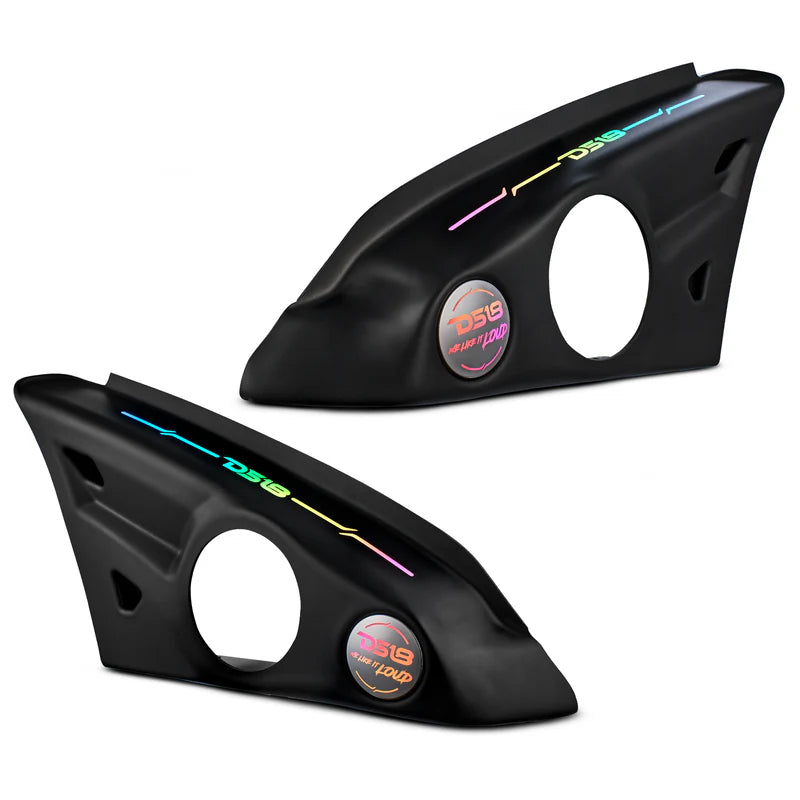 DS18 SLG-AR6LDV2
Inside Armrest Speaker Panels&nbsp;w/ Digital LED's
for 2015-Current Polaris Slingshot
(LOADED or EMPTY)