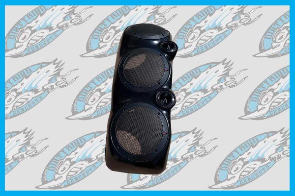 14-current Harley Davidson motorcycle speaker lids