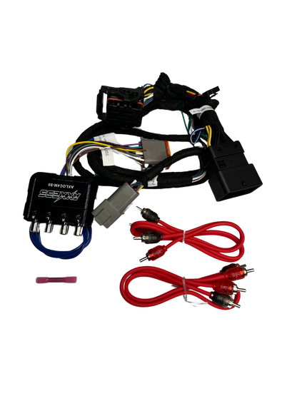 Speed Rings 2014-Up Harley Plug & Play Adapter 4 Channel Line Driver for Stock Radio