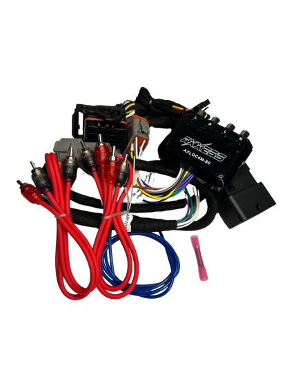 Speed Rings 2014-Up Harley Plug & Play Adapter 4 Channel Line Driver for Stock Radio