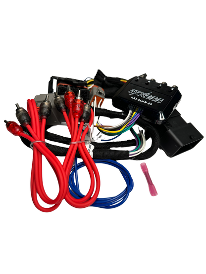 Speed Rings 2014-Up Harley Plug & Play Adapter 4 Channel Line Driver for Stock Radio