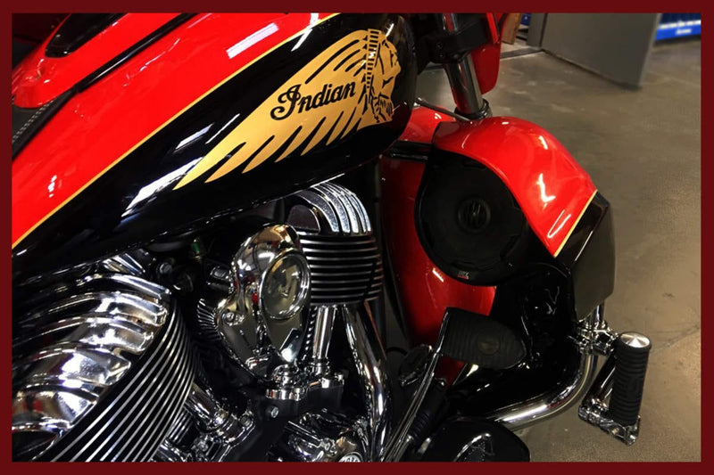 Dirty Bird Concepts Indian Bagger Audio Dirty Bird Concepts Indian Loud Audio Lowers Leg Warmers 6.5"