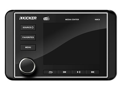 KICKER
KMC6 Premium Marine Media Center