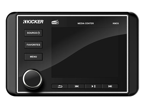 KICKER
KMC6 Premium Marine Media Center
