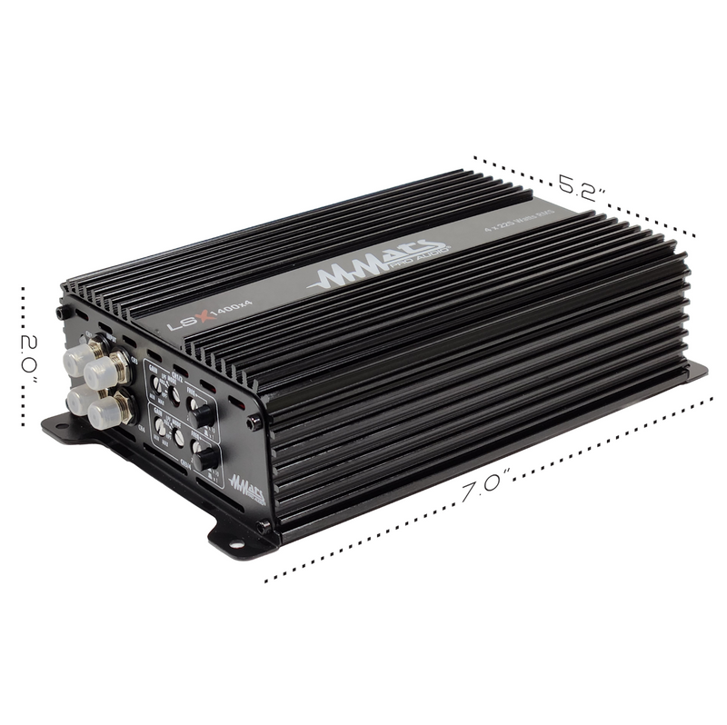 MMATS PRO AUDIO LSX900x4
4-Channel Amplifier