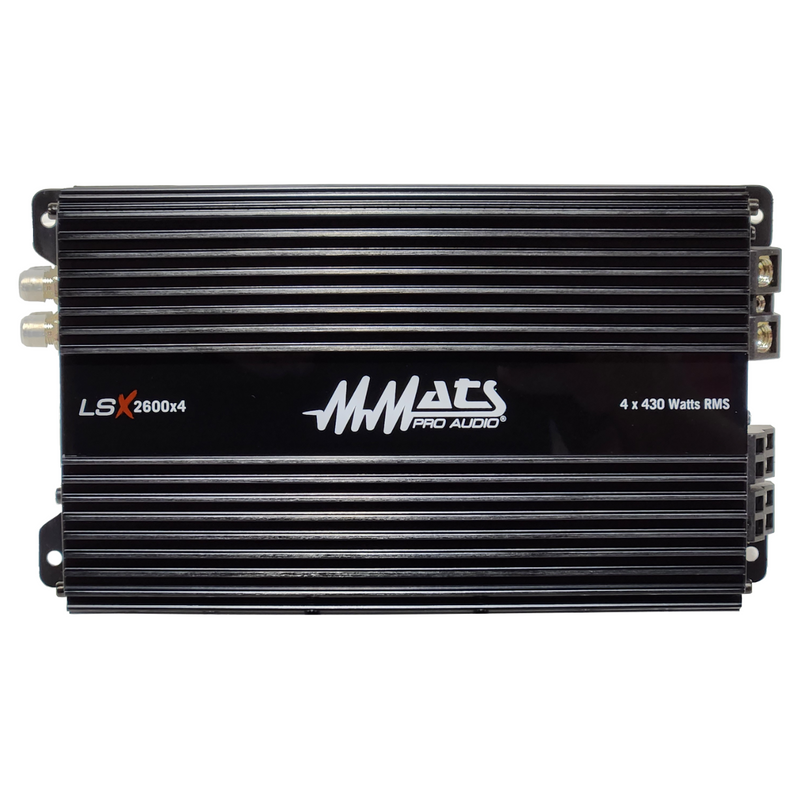 MMATS PRO AUDIO LSX2600x4
4-Channel Amplifier