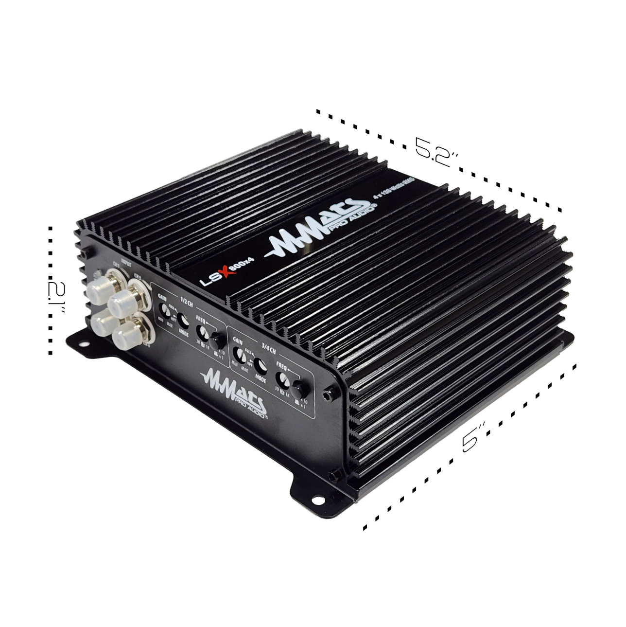 MMATS PRO AUDIO LSX900x4
4-Channel Amplifier