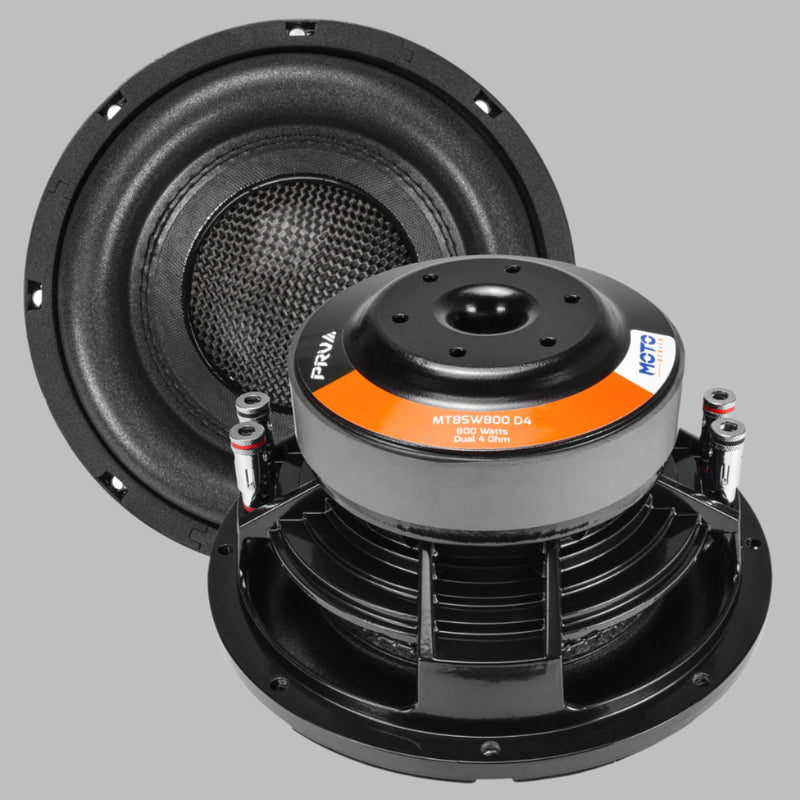 PRV Audio MT8SW800-D4 8" Shallow Subwoofer (Single)