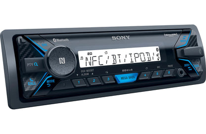 Sony DXS-M5511BT Bluetooth Digital Receiver & amp; 6.5" Speakers Marine Audio Package