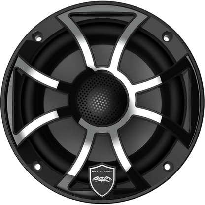 Wet Sounds Boat Boat Coax Speakers Wet Sounds REVO 6 XS-B-SS | Wet Sounds High Output Component Style 6.5" Marine Coaxial Speakers
