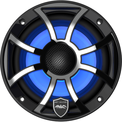 Wet Sounds Boat Boat Coax Speakers Wet Sounds REVO 6 XS-B-SS | Wet Sounds High Output Component Style 6.5" Marine Coaxial Speakers