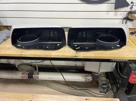 Nagys Customs Indian Bagger Audio Nagy's Customs Indian Chieftain Speaker Rings (Smooth)(pairs)
