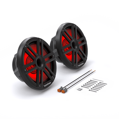 RF Boat Boat Coax Speakers Rockford Fosgate M2 8” Color Optix™ Marine 2-Way Speakers