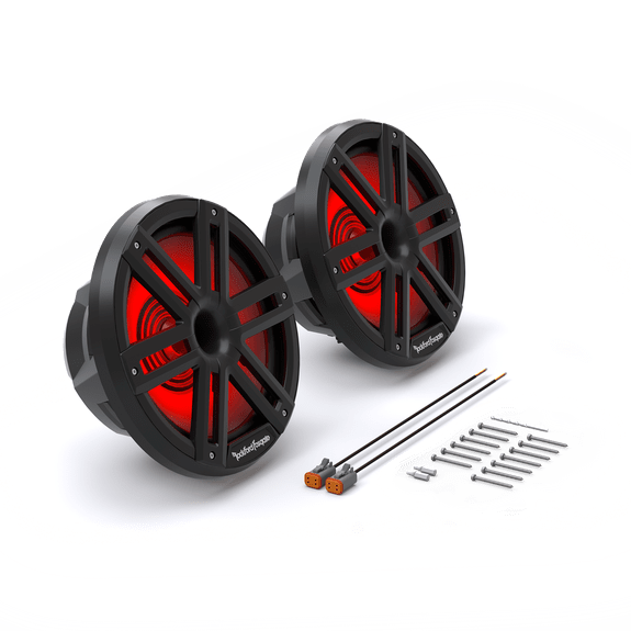 RF Boat Boat Coax Speakers Rockford Fosgate M2 8” Color Optix™ Marine 2-Way Speakers