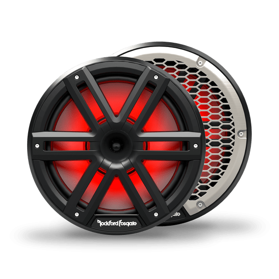 RF Boat Boat Coax Speakers Black Rockford Fosgate M2 8” Color Optix™ Marine 2-Way Speakers