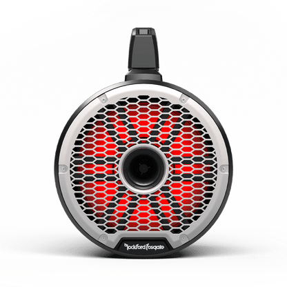 RF Boat Wake Tower Speakers Rockford Fosgate M2 10" 2-Way Horn Loaded Wake Tower Marine Speakers