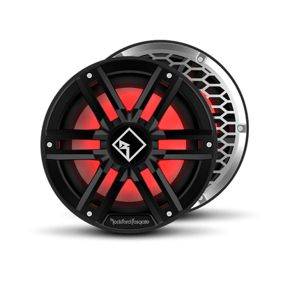 RF Boat Boat Subwoofer Black(single) / 2Ω Rockford Fosgate M2 10" DVC Infinite Baffle Marine Subwoofer