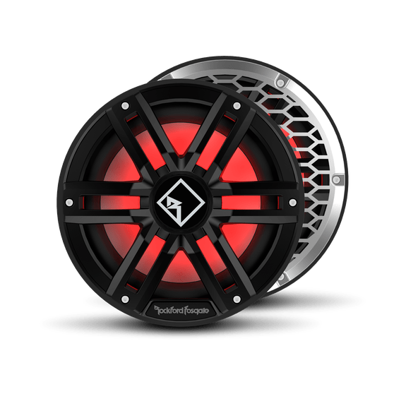 RF Boat Boat Subwoofer Black (single) / 2Ω Rockford Fosgate M2 12" DVC Infinite Baffle Marine Subwoofer