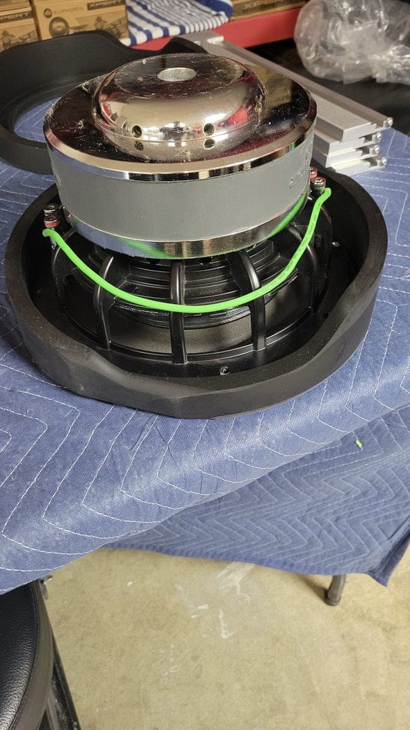 Nagys Customs Speaker Adapters & Mounts Nagy's Customs Mega 10" Harley Subwoofer or Midbass Adapter Rings (Pair)